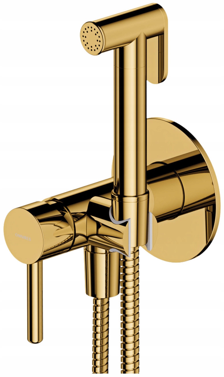Omnires Podomietková Bidetová Batéria S Rozprašovačom, Zlatá