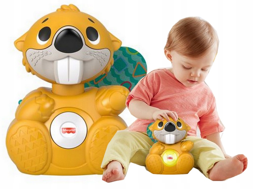 FISHER PRICE LINKIMALS INTERAKTYWNY BÓBR GXD82 Rodzaj pluszaki interaktywne