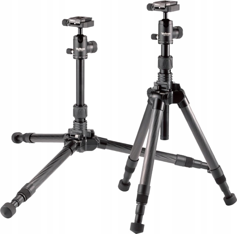 Velbon UTC-53AS karbonový stativ s kulovou hlavou QHD-S5AS Arca-Swiss