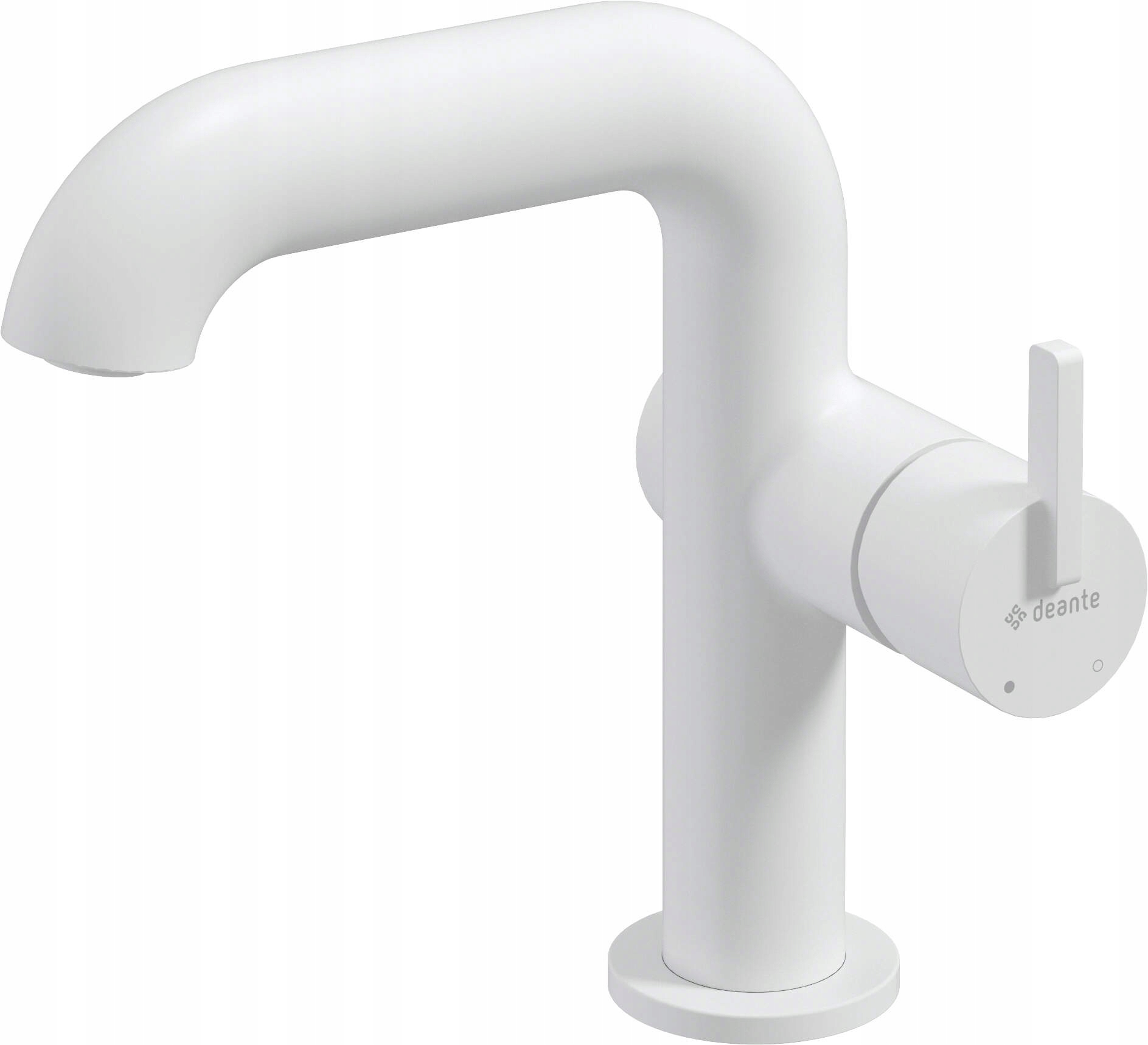 Umývadlová batéria s obdĺžnikovým výtokom