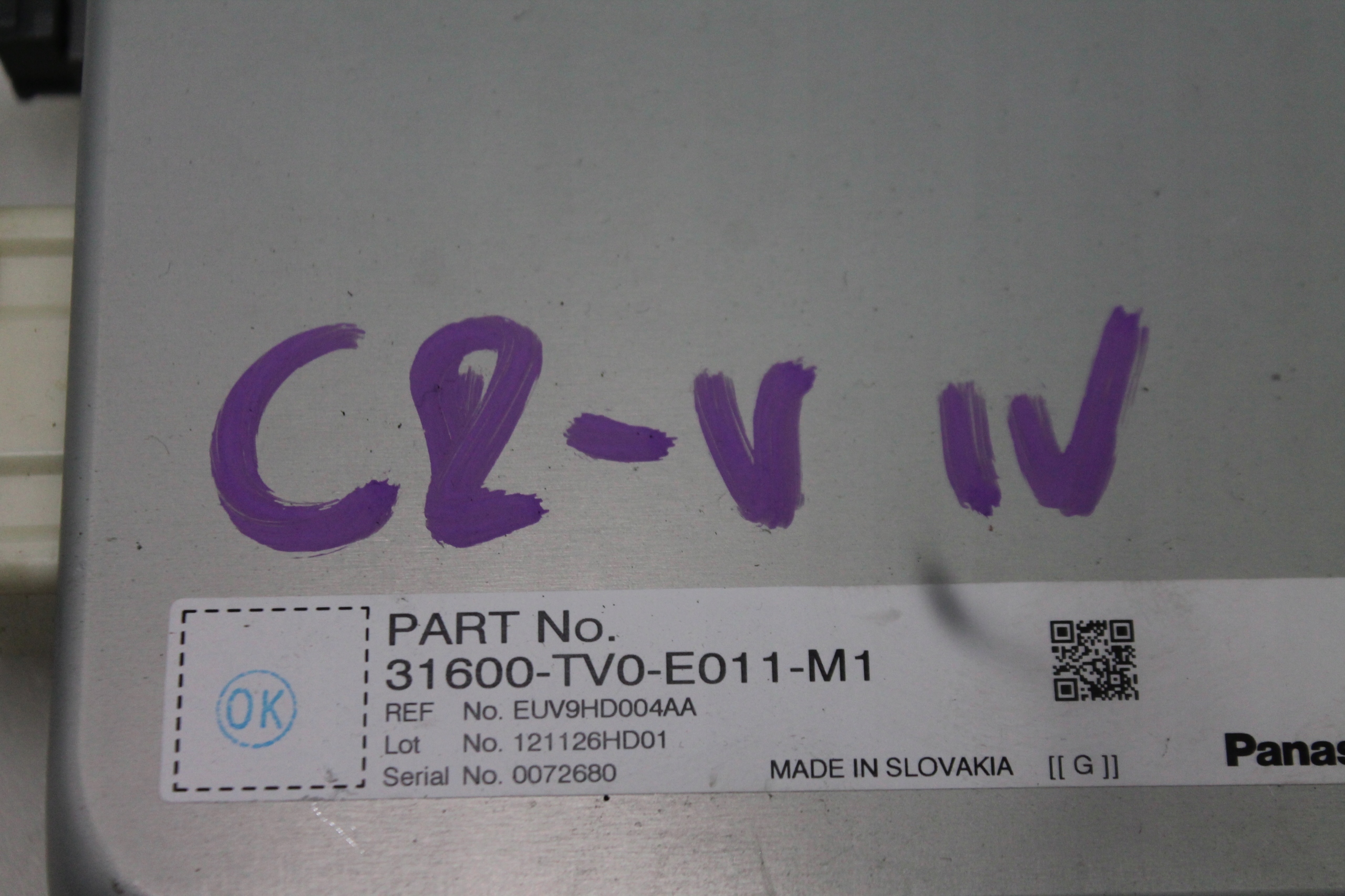 MODULO CENTRALINA 31600-TV0-E011-M1 HONDA CR-V 4 IV 2.2 E-DTEC 12-18