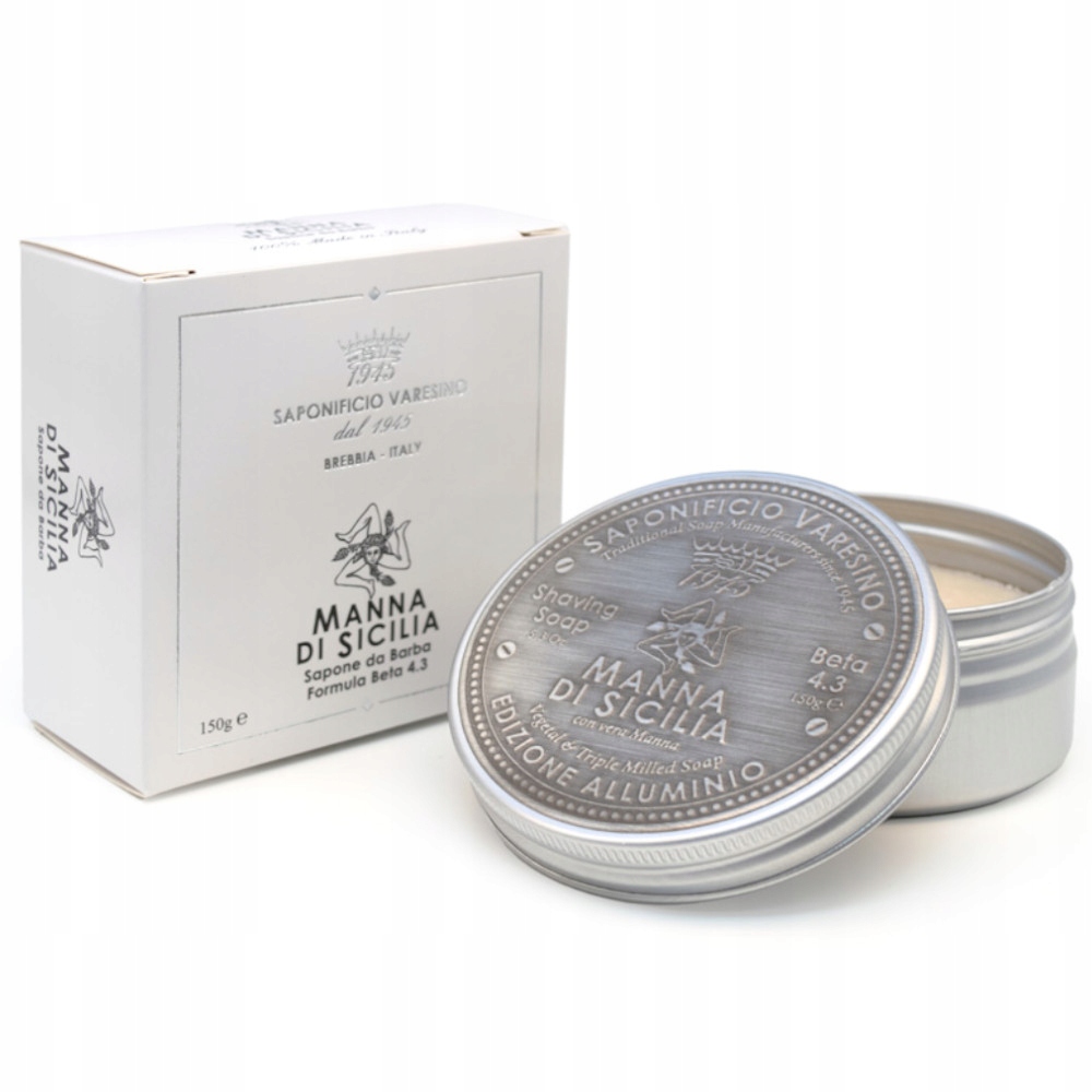 Mýdlo na holení v kelímku Saponificio Varesino Manna di Sicilia 150 g