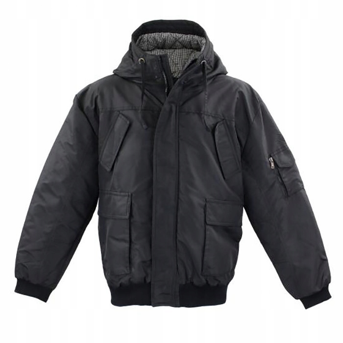 Lavecchia bunda pánská LV-705 nadměrná velikost 6XL černá