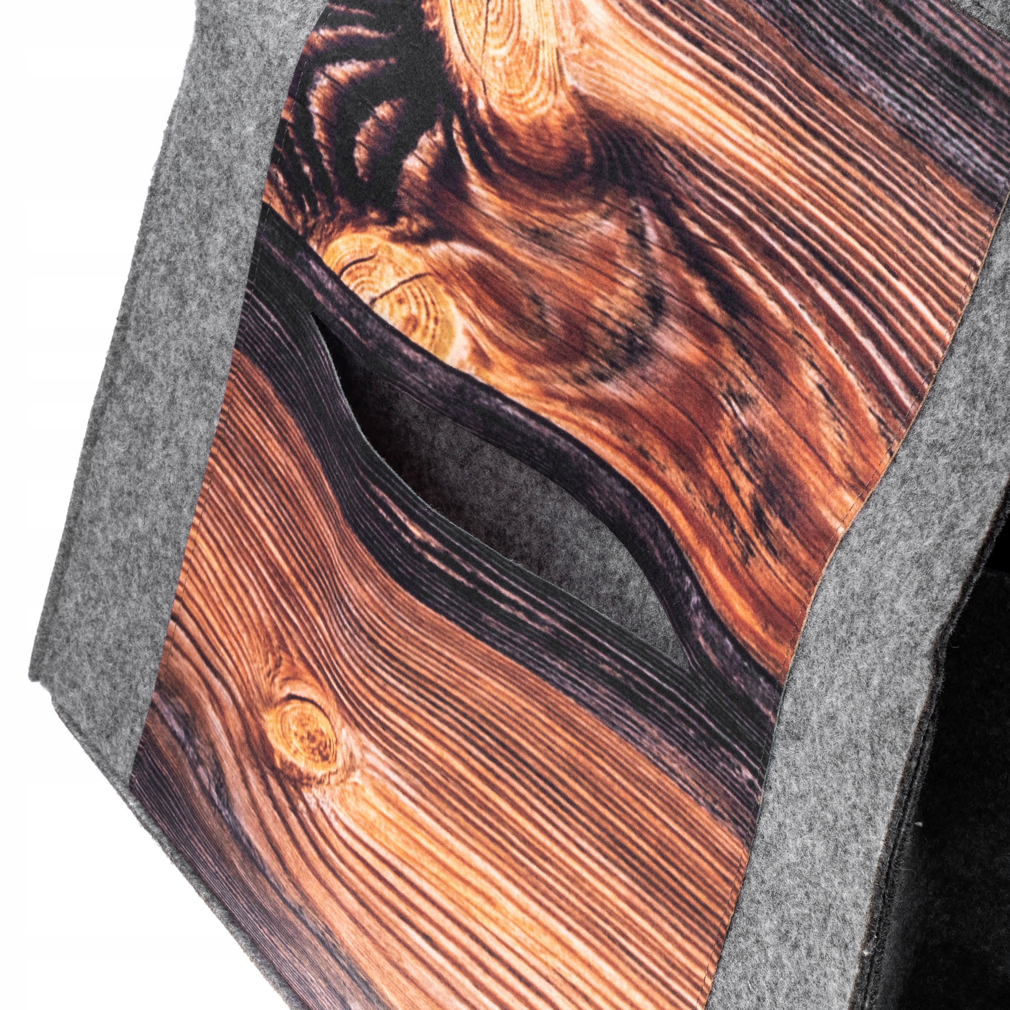 TORBA KOSZ NA DREWNO KOMINKOWE STOJAK DO PIECA Materiał inny