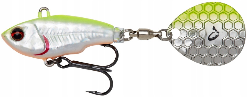 Savage Gear Fat Tail Spin 6,5cm 16g Lemon Back Flash 77064