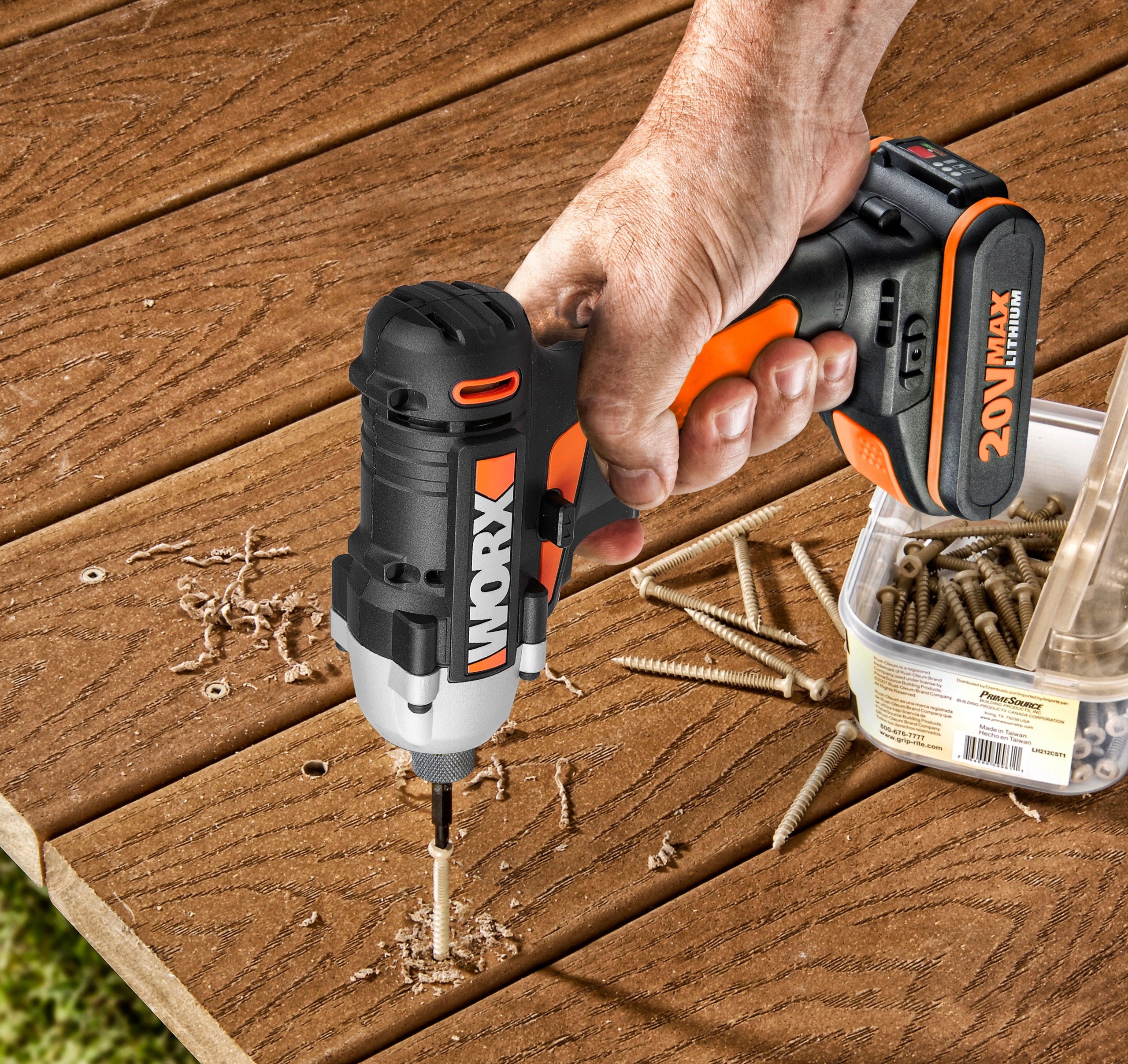 Zakrętarka udarowa Worx WX291.9 20 V Kod producenta WX291.9