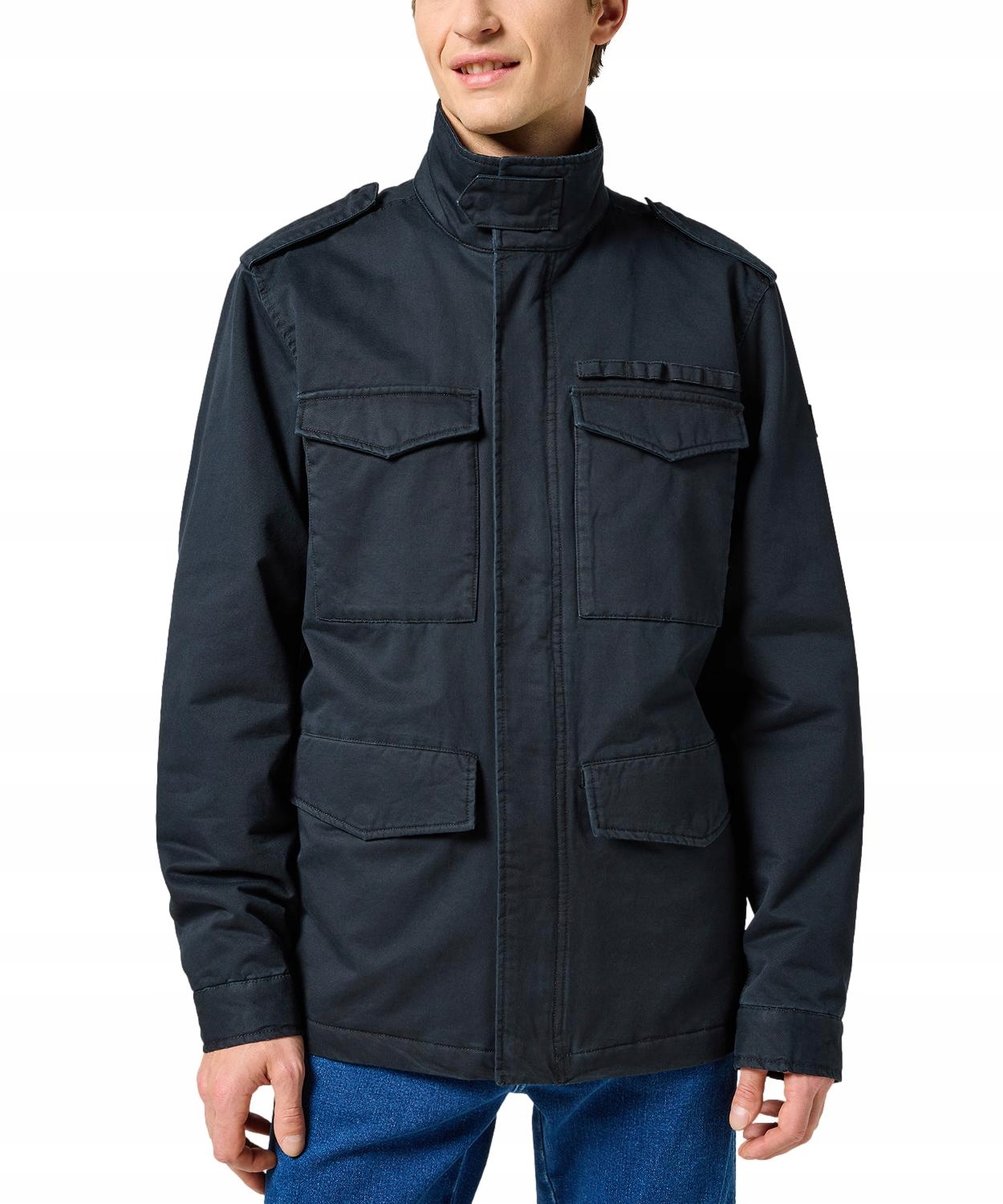 Bunda Wrangler Field Jacket 112357272 Černá XL