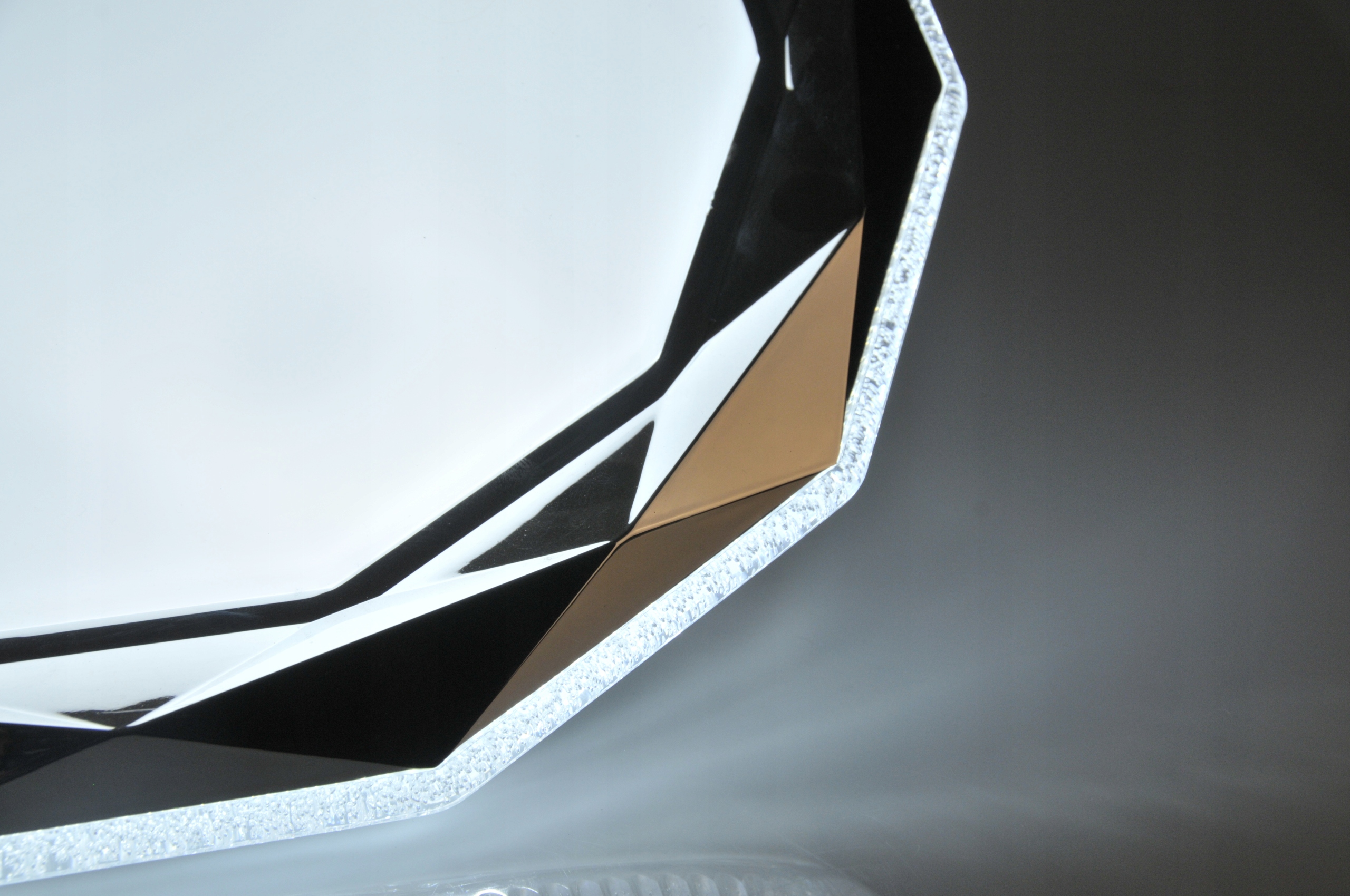 Plafon LED LAMPA SUFITOWA GLOSSY 1 PILOT 51cm Zasilanie sieciowe