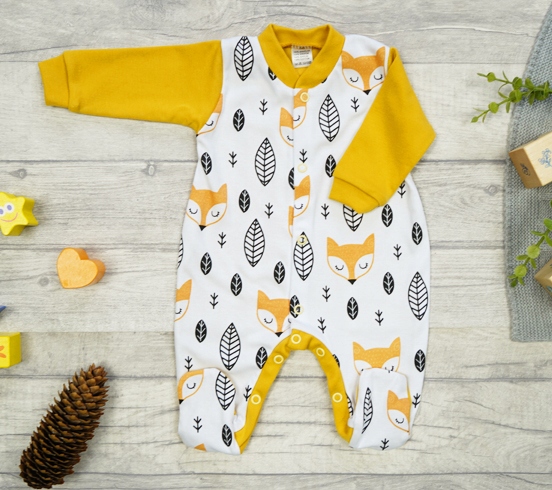 PAJAC PAJACYK r.50 musztarda liski w.412 wcześniak Bohater brak