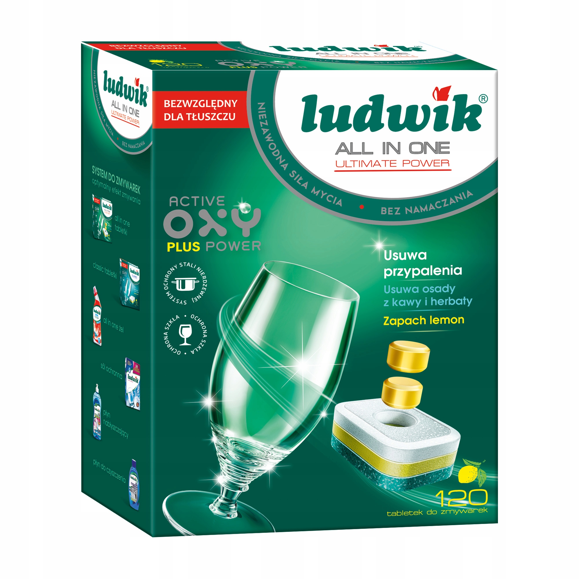 Tabletki do zmywarek Ludwik all in one _ 120 szt -