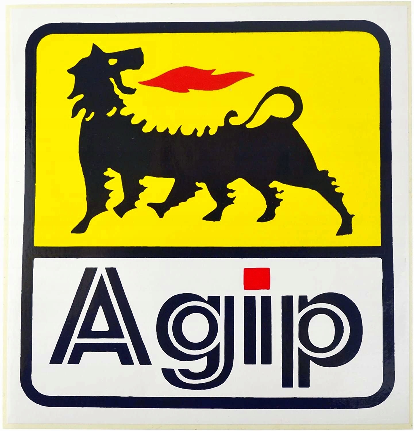 

Agip naklejka drukowana