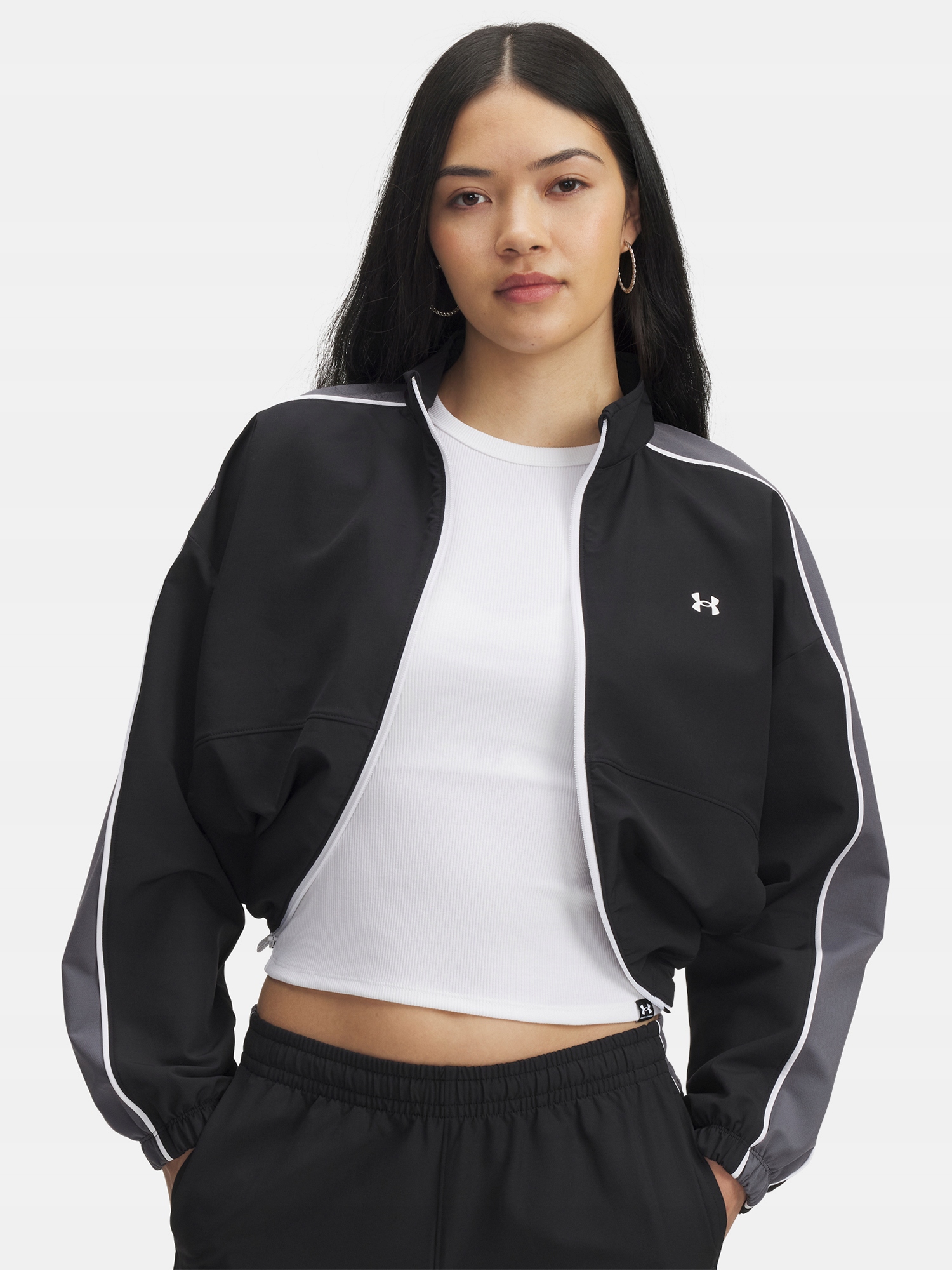 Under Armour Dámská bunda Under Armour Ua Rival Swoven Jacket-BLK