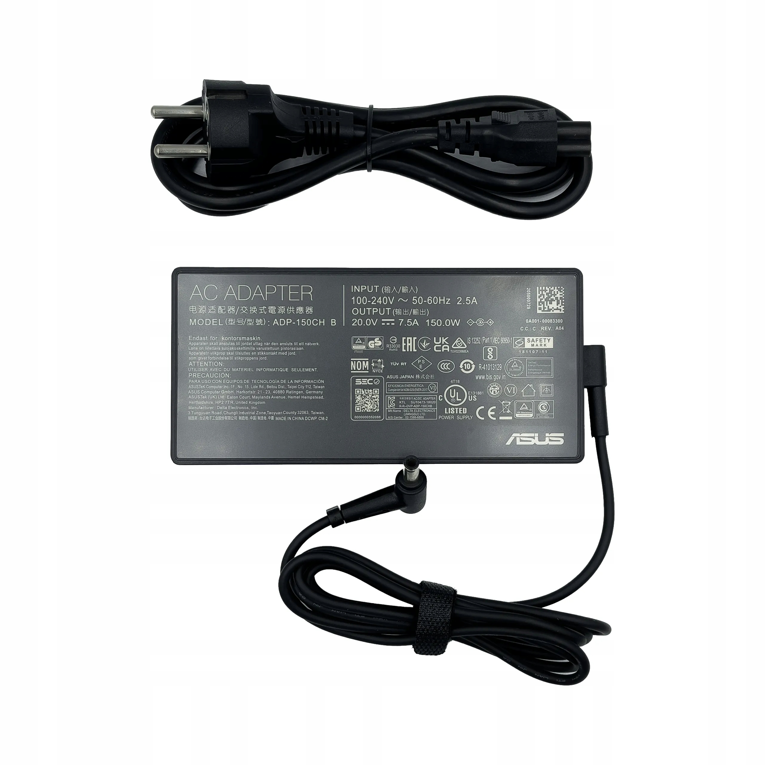 Originální napájecí adaptér Nabíječka Asus 20V 7,5A 150W 6,0x3,7 6PHI
