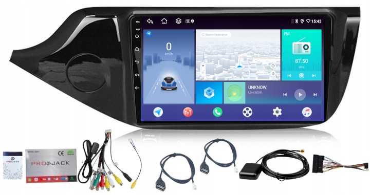 Rádio Navigácia Carplay Gps Android Kia Ceed 2012-2018 4GB 64GB Sim