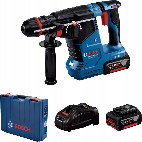 Młot Udarowy Obrotowy Aku Sds Gbh 187-LI 2*5.0AH 0611923121 Bosch