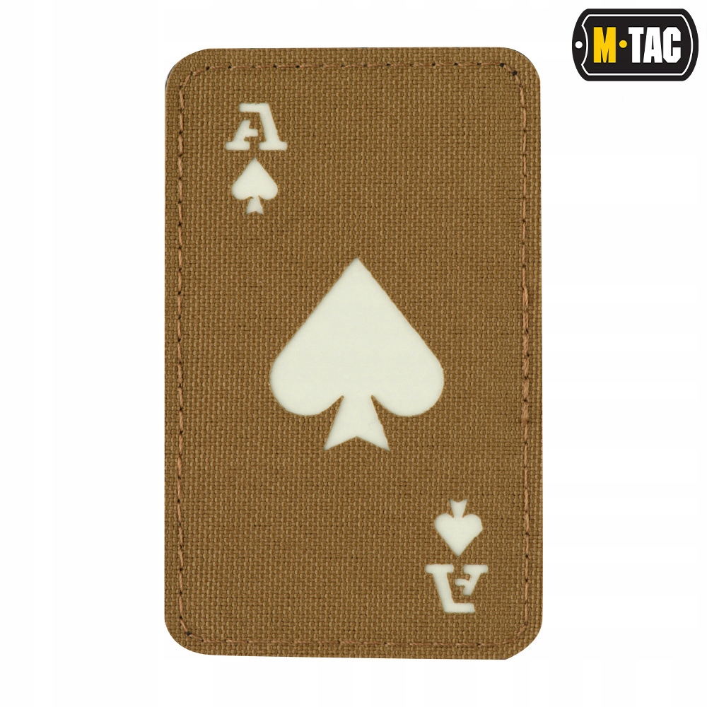 M-Tac Naszywka Ace of Spades coyote/świecący