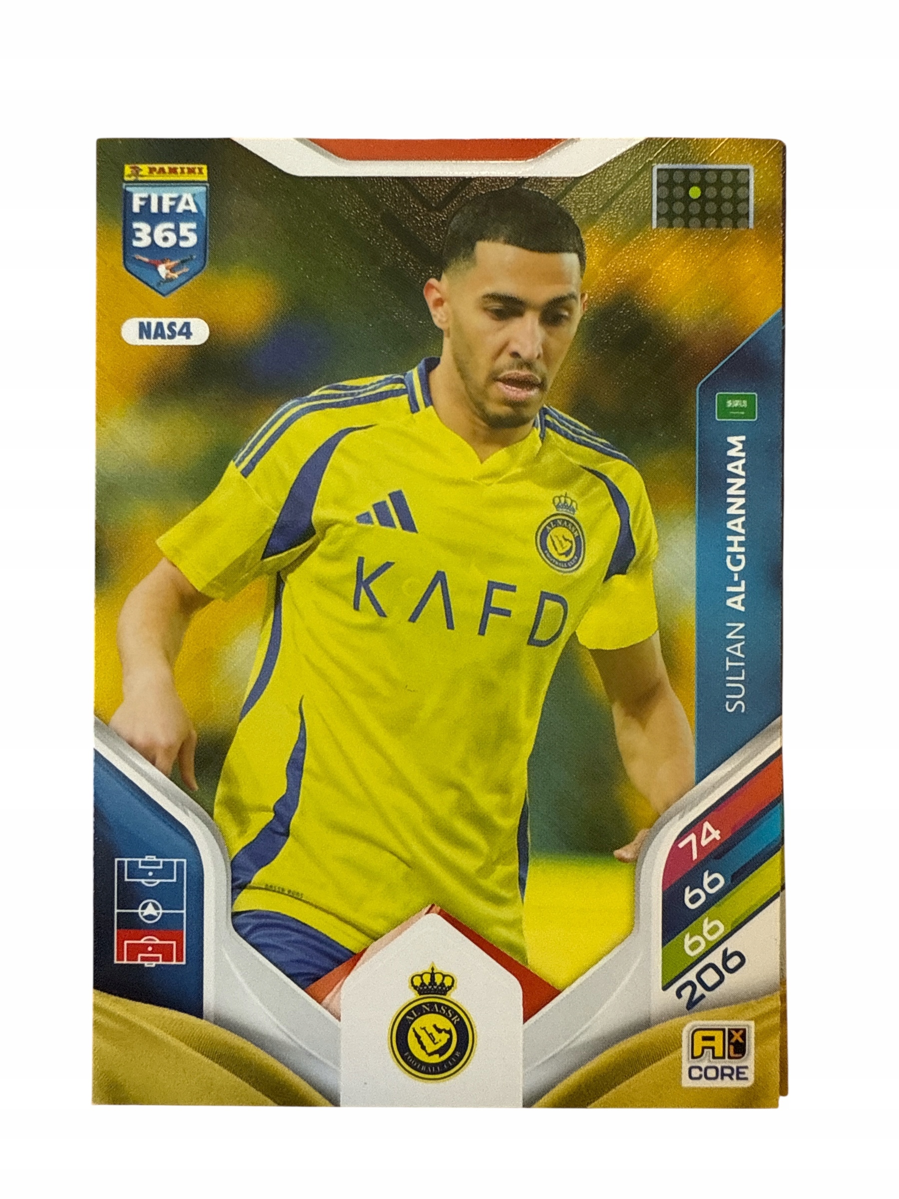 Fifa 365 2026 Adrenalyn XL Panini Al-nassr Fc NAS4 Al-Ghannam
