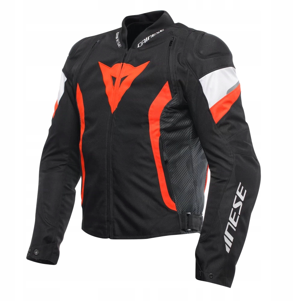 Dainese Avro 5 Tex Motocyklová Bunda Pánska Čierna Červená