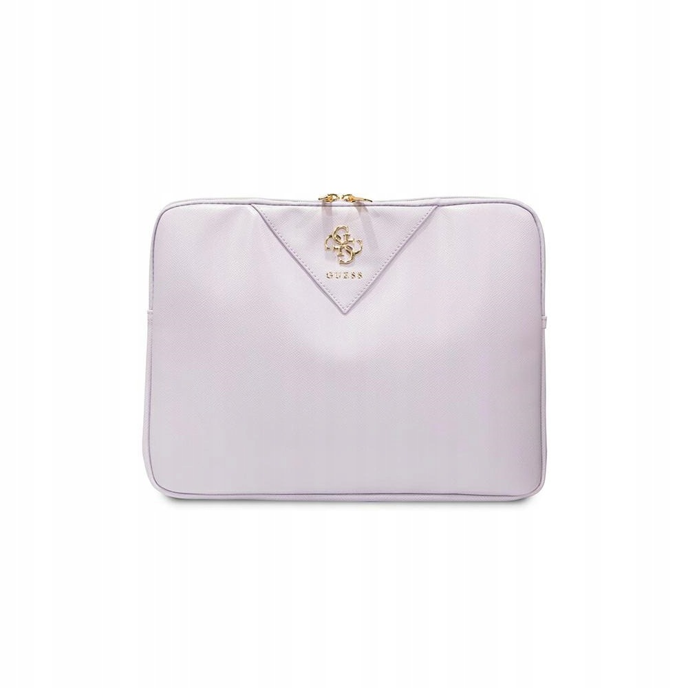 Torba Guess Sleeve GUCS14ZPGSTEGU 14" Triangle 4G fialová/purple