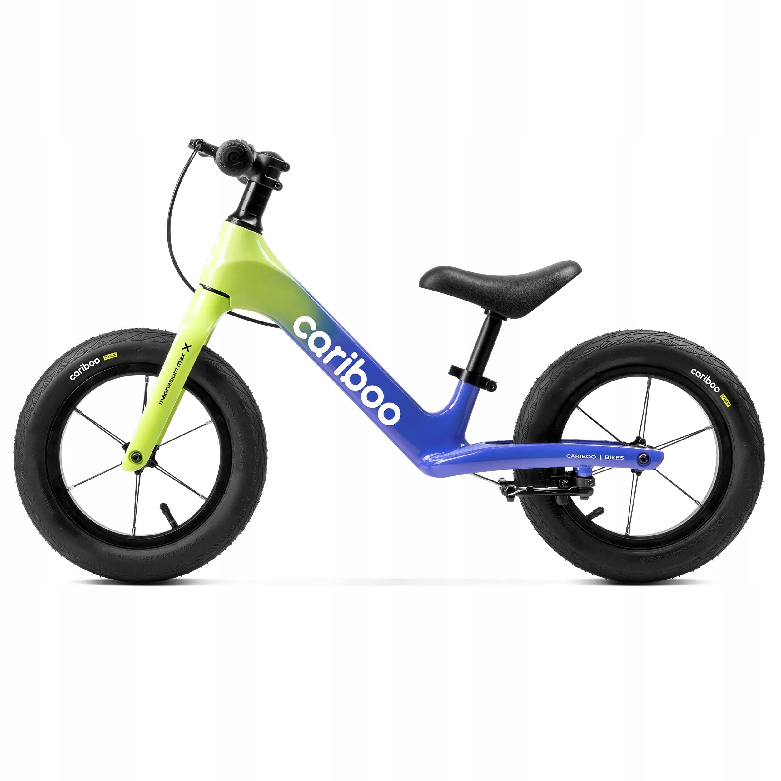 Rowerek Biegowy Cariboo Magnesium Max 3,6kg Hamulec V-brake Pompowane Koła