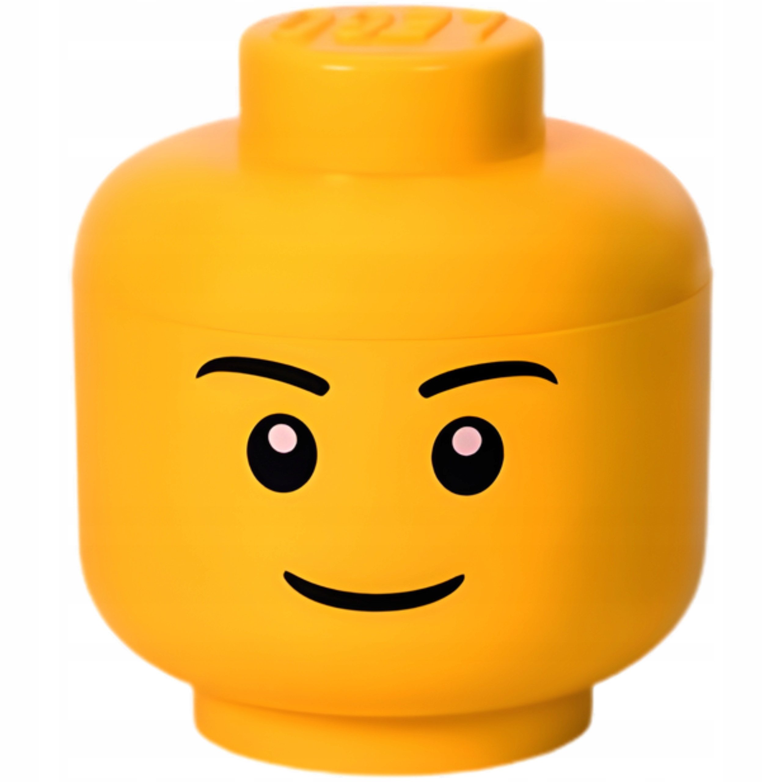 Lego Plastový kontejner Velká hlava Lego Chlapec 24 Ø x 27 cm