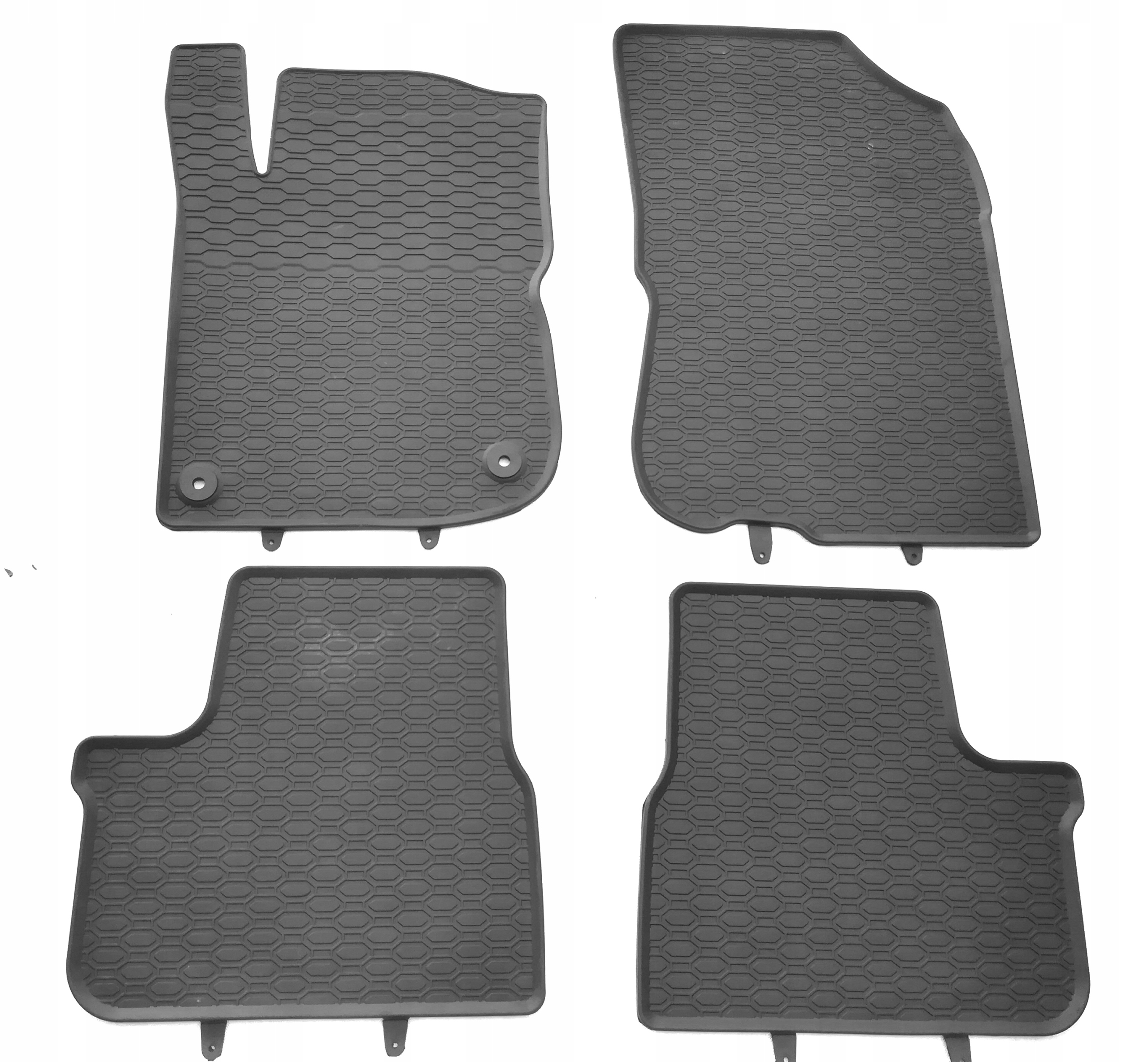 Peugeot 208 2012-2019 gumowe dywaniki korytka Geyer