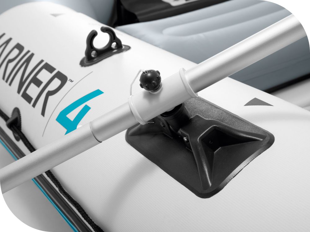 Ponton Mariner 4 osoby osobowy Intex Pompka + Wiosła 68376 MODEL 2024 Długość 328 cm