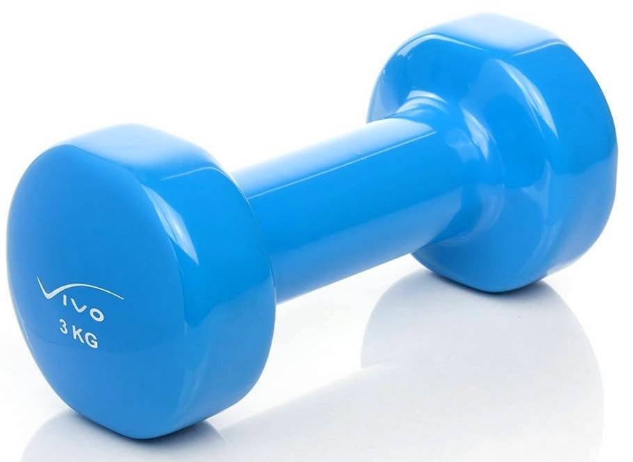 Hantla Hantelka Ciężarek Pokryty Winylem 3 kg