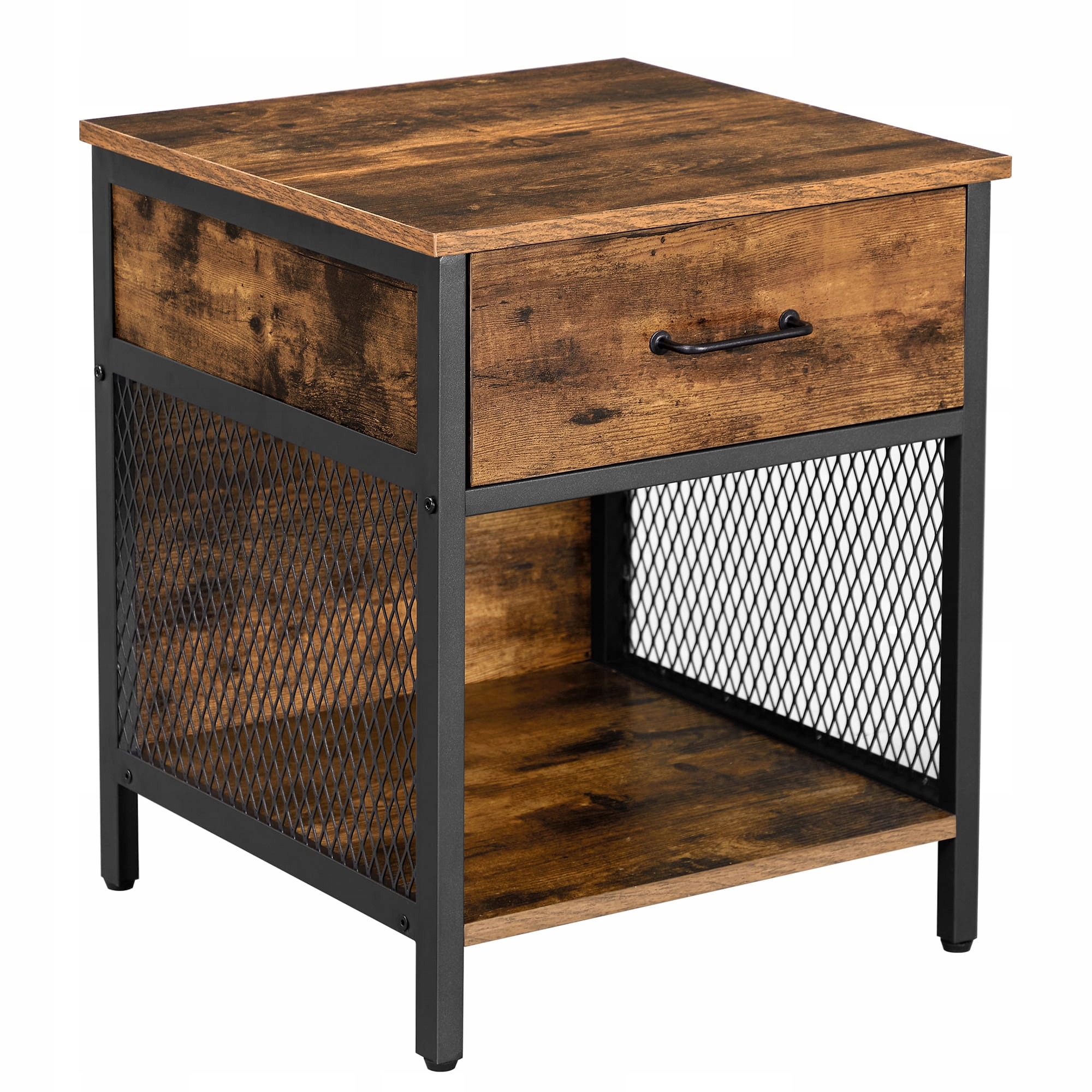 

Stolik Szafka Nocna Loft Industrialna Metal