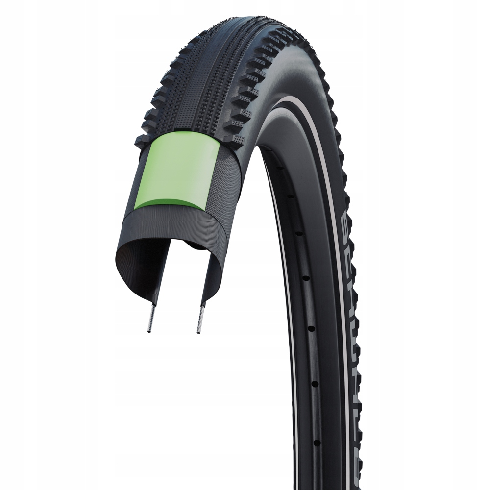 SCHWALBE HURRICANE OPONA ROWEROWA 26x2.1 ADDIX SEMI SLICK REFLEX RACE GUARD