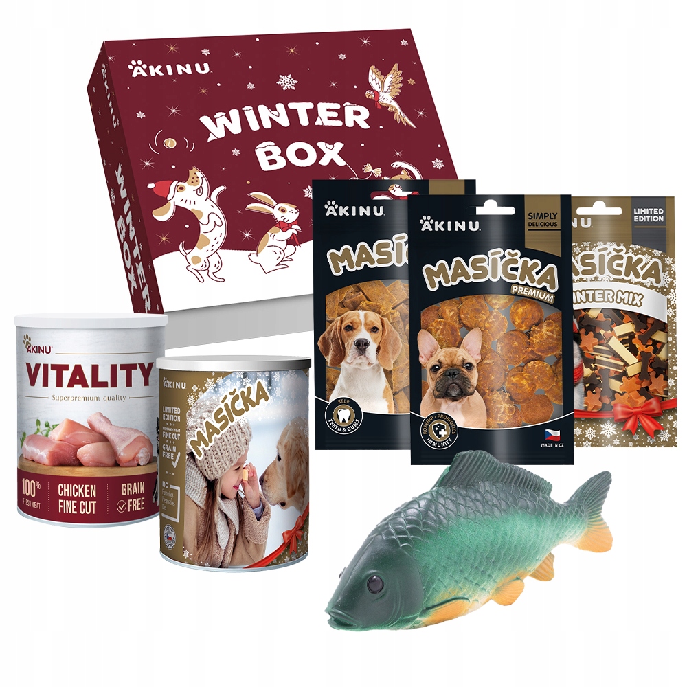 Levně Akinu Winter Box Masíčka Premium pro psy