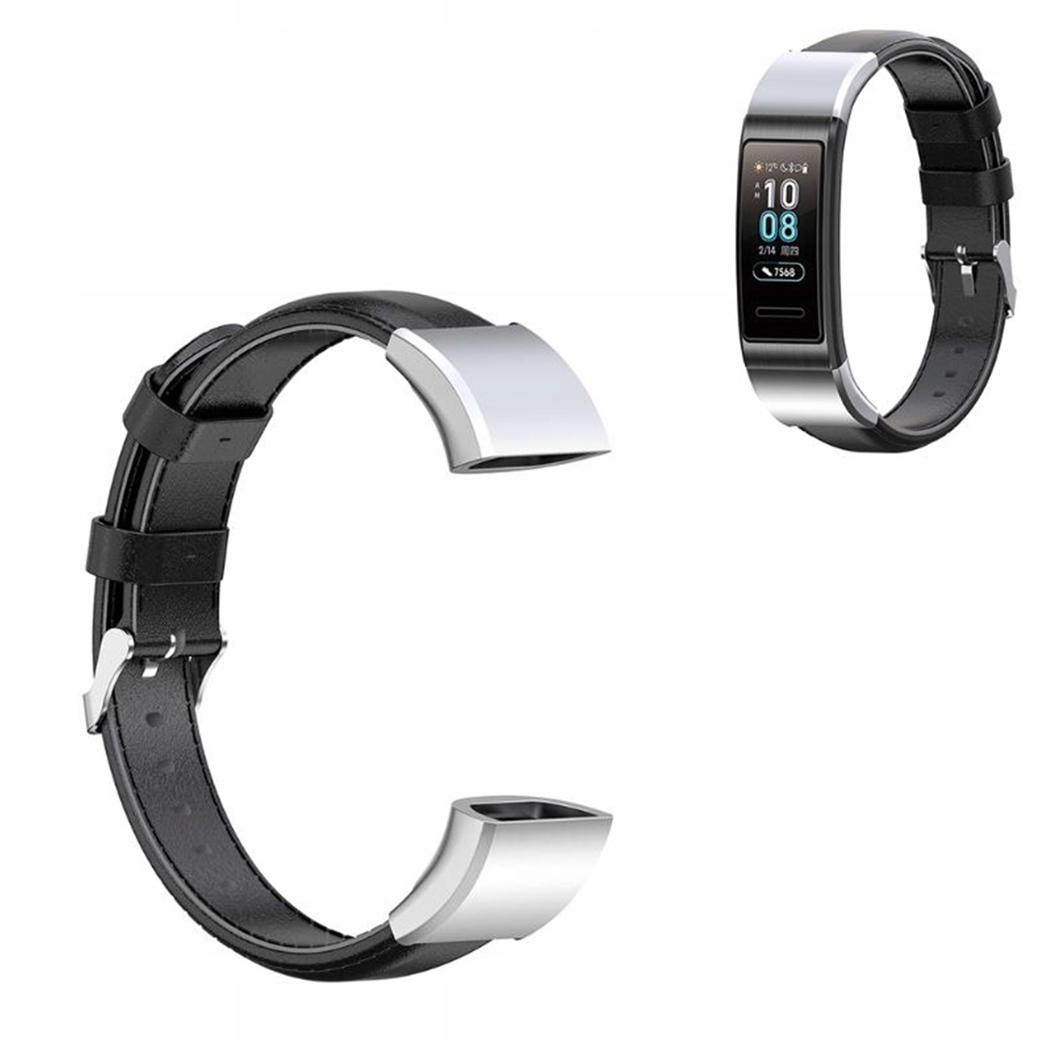 

Pasek skórzany opaska do Huawei Band 3/4 Pro