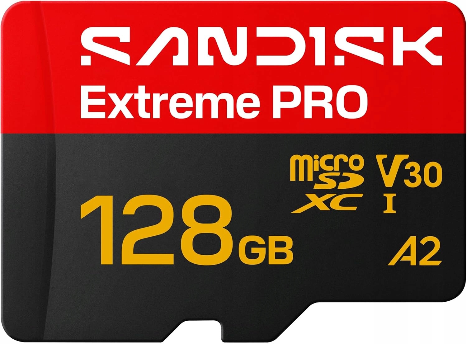 SanDisk micro Sdxc Extreme Pro 128GB 250/120MB/s 5K A2 C10 V30 Uhs-i U3