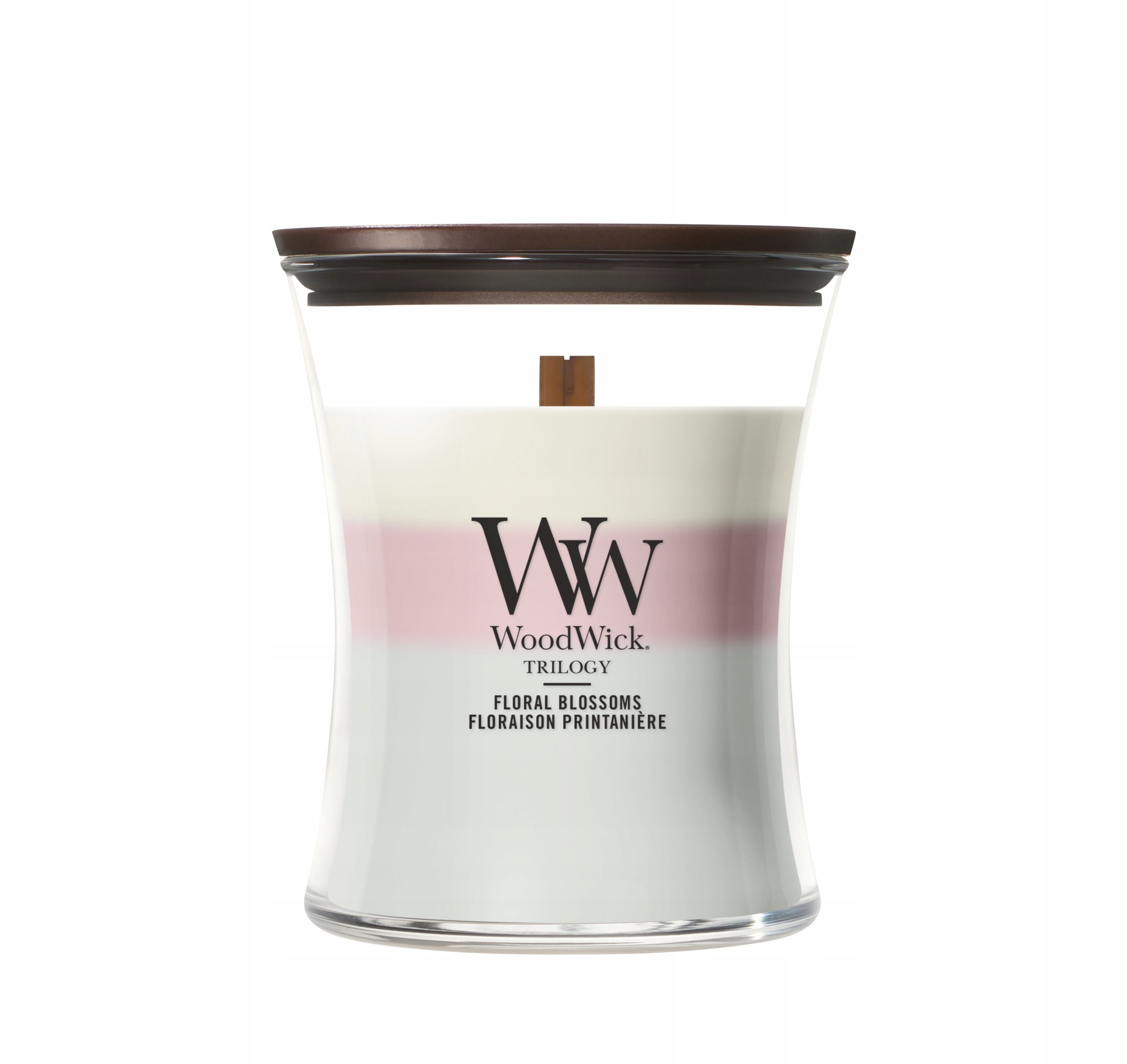 Střední vonná svíčka WoodWick Floral Blossoms