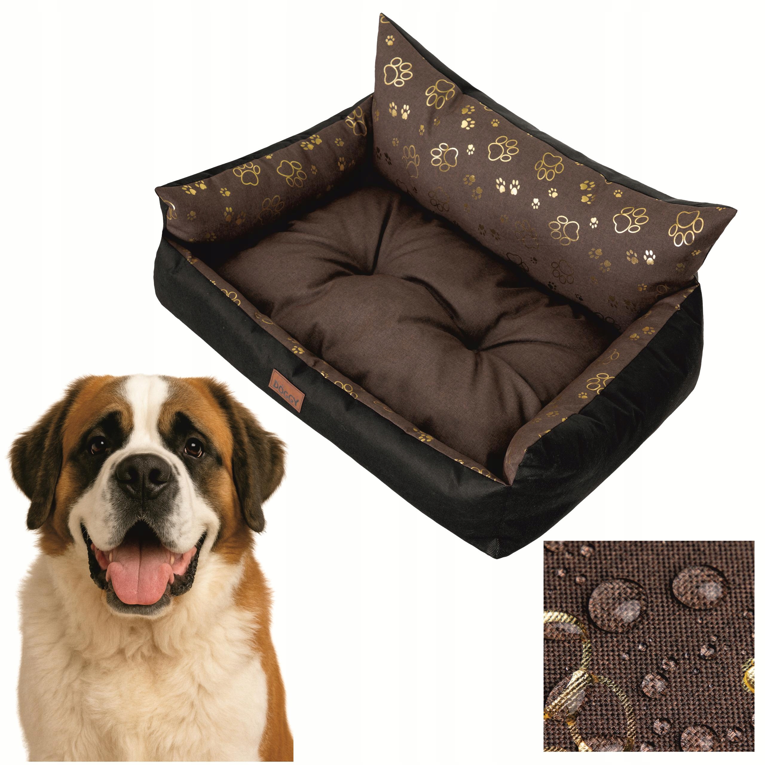 Posłanie dla psa Kojec Kanapa dla psów Łózko Wodoodporne XXXL 132x106 cm