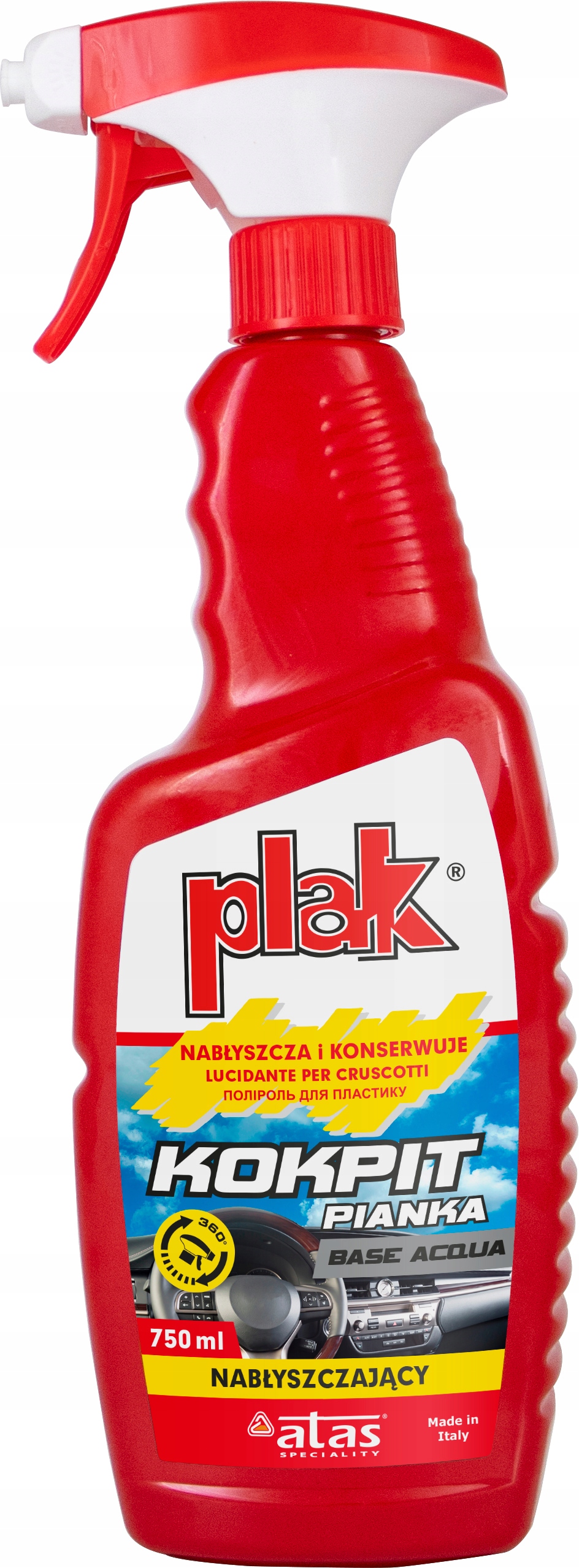 

Plak Kokpit Base Acqua Do Nabłyszczania Kokpitu