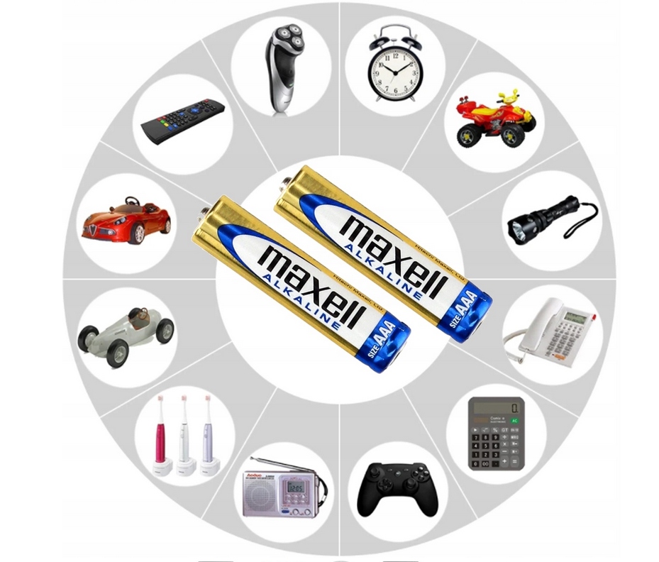 Bateria alkaliczna Maxell AAA (R3) 8 szt Marka Maxell
