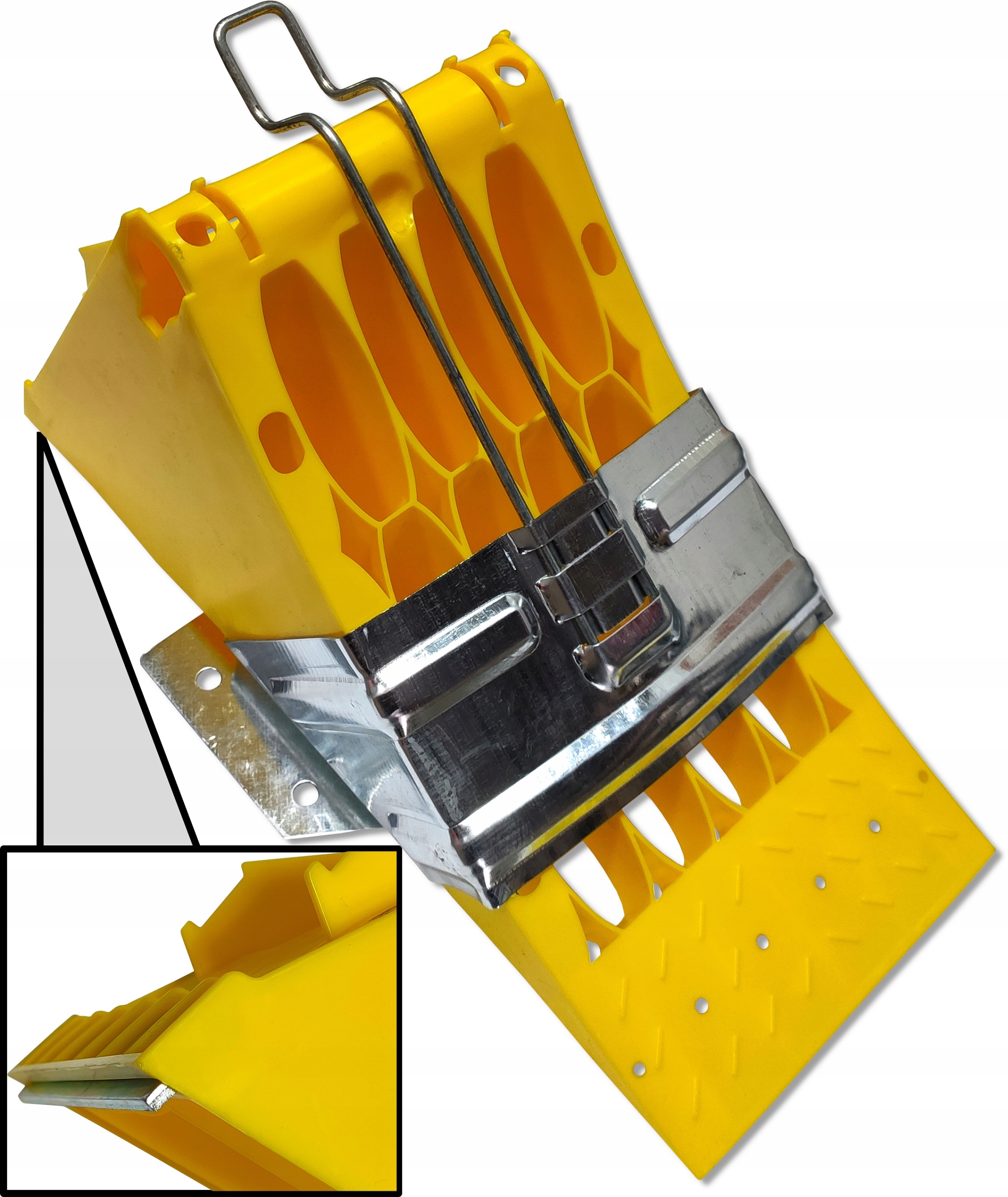 

Blokada Klin Koła Koło 160mm G46 Metal Mocowanie