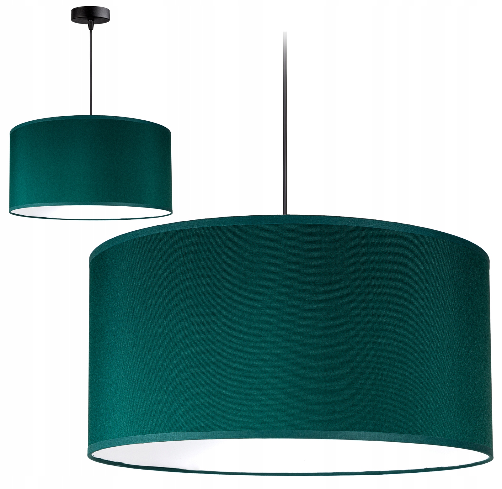 

Lampa Wisząca Sufitowa Żyrandol Abażur Nowoczesna