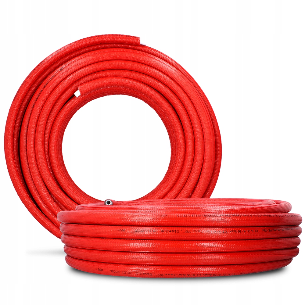 

Rura Pex/alupex 16 W Otulinie 18/6 50mb Czerwona