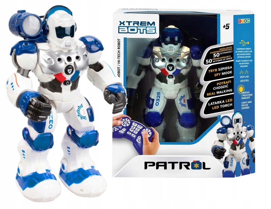 

Robot Do Nauki Programowania Xtrem Bots Patrol