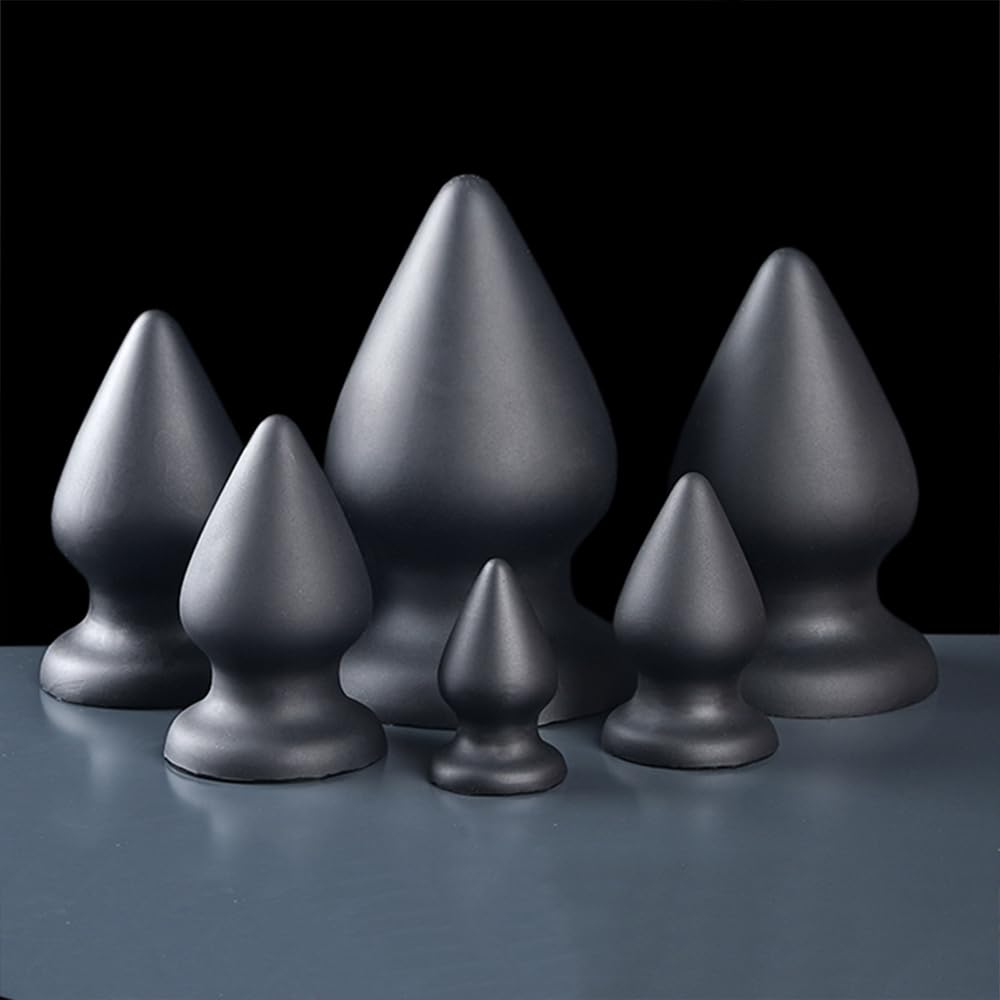 LEYUYE Duży Korek Analny Dla Mężczyzn Kobiet Analdildo Z Przyssawką XXL — miniatura 8