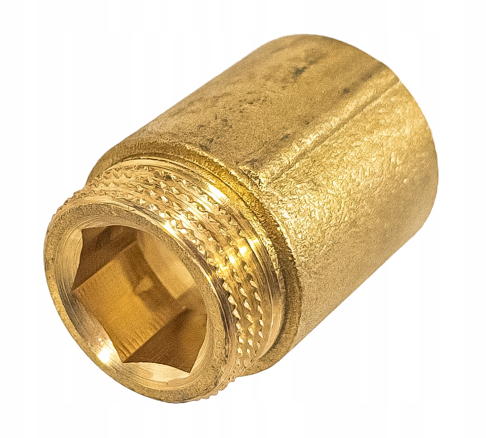 PRZEDŁUŻKA WYDŁUŻKA MOSIĘŻNA 3/4" CALA DŁUGOŚĆ 30mm 3cm SOLIDNA MOCNA SIZER Typ kształtka