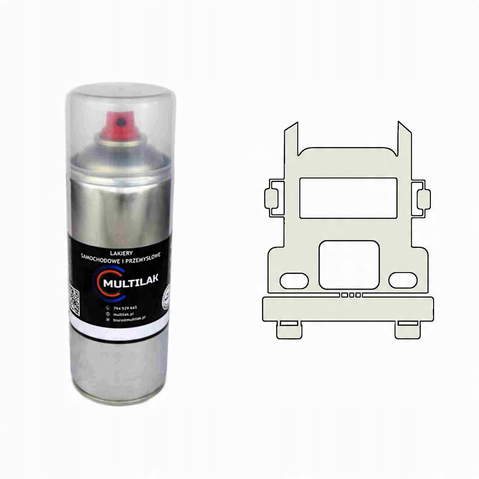 

Lakier spray Scania 1366386 Multilak 400ml aerozol
