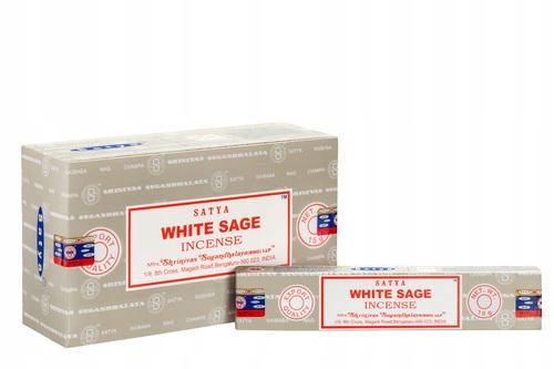 

White Sage Biała Szałwia kadzidełka Satya 15g