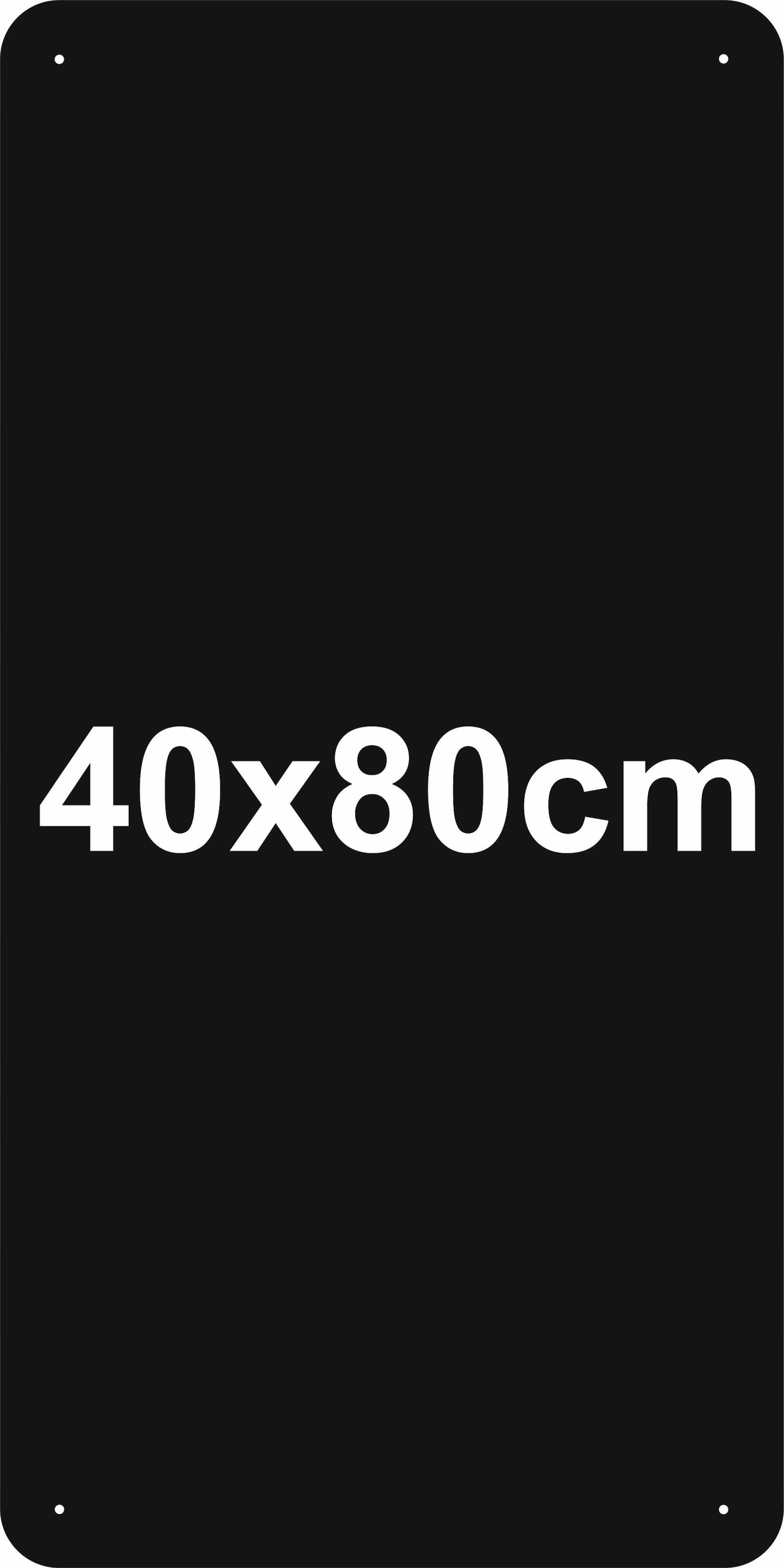 Moderní magnetická tabule na magnety z cest 40x80 cm Prázdná