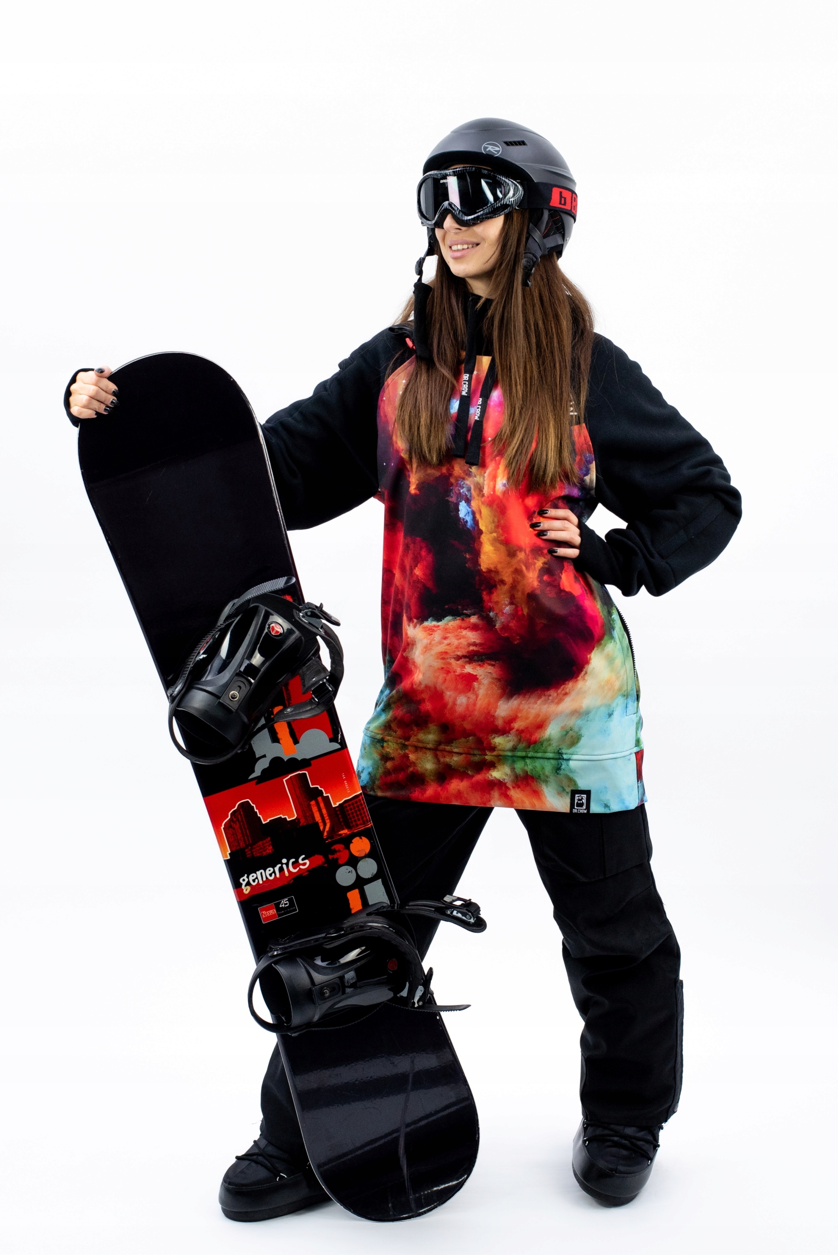 Damska Bluza Snowboardowa Fraktal XL