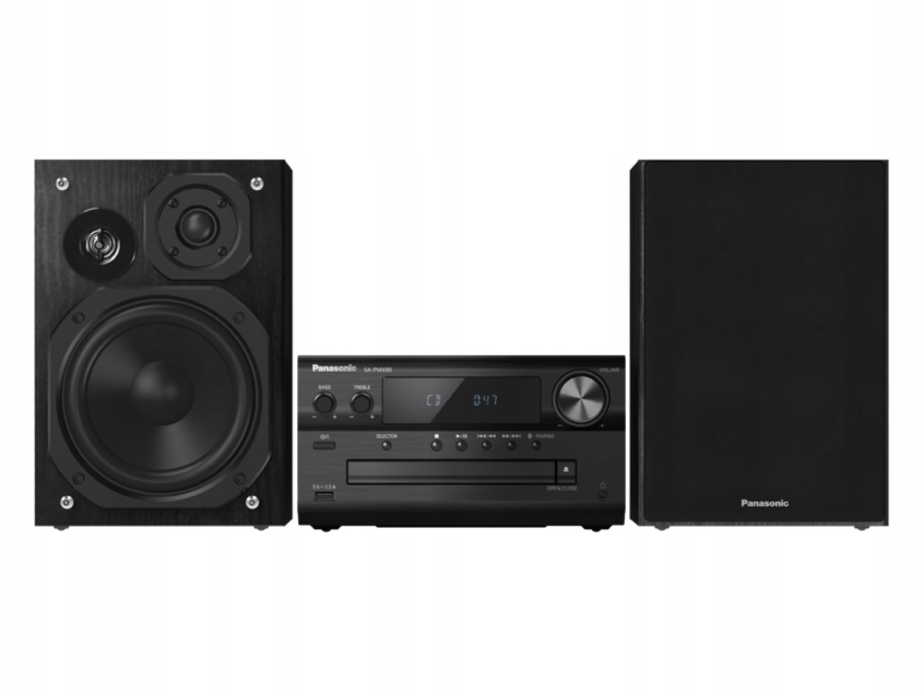 Panasonic SC-PMX90 Wieża stereo Bluetooth Czarna
