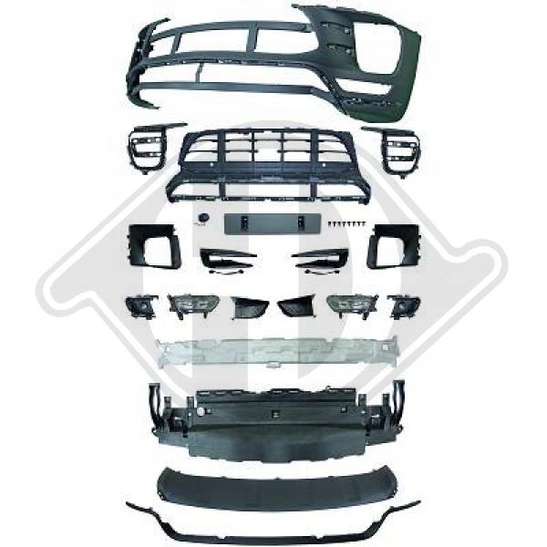 ZDERZAK DO PORSCHE MACAN 14->>