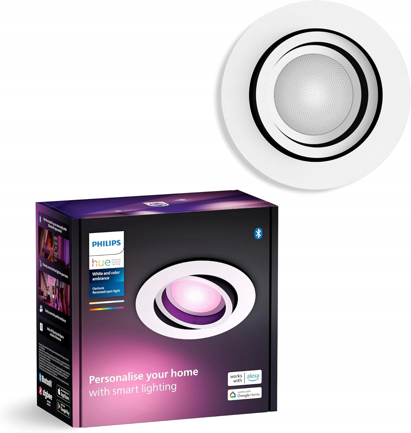 Philips Hue White Color Ambiance Centura Halogénové stropné Led aplikácie